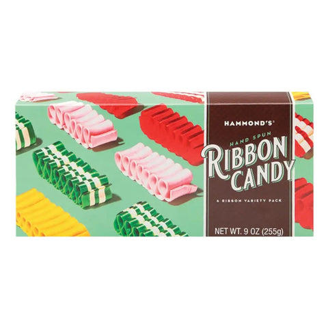 Hammond's Hand Spun Ribbon Candy Variety Pack Gift Box
