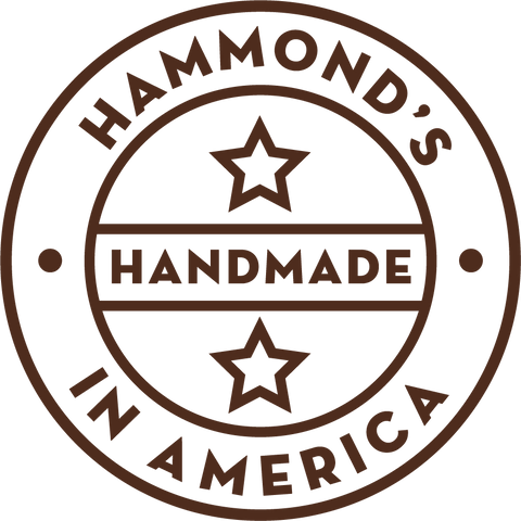 Hammond's Hand-Spun Jumbo Candy Cane - Caramel Apple