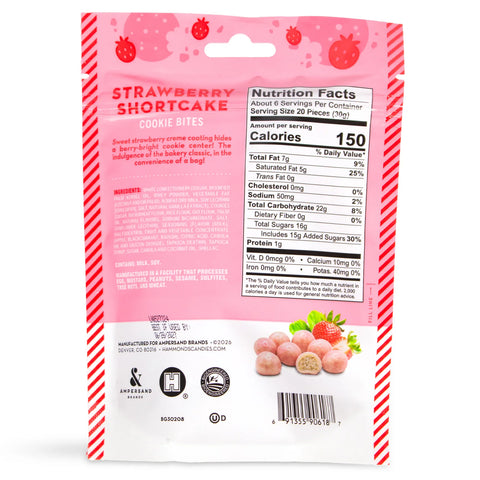 Hammond's Strawberry Shortcake Cookie Bites