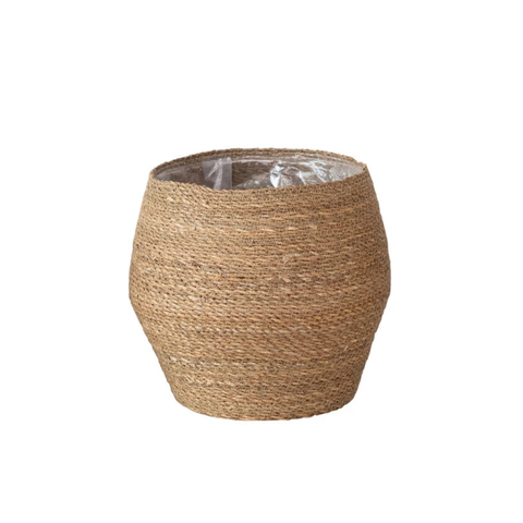 Hand-Woven Seagrass Basket 11.75"