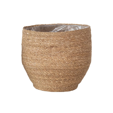 Hand-Woven Seagrass Basket 14.25"