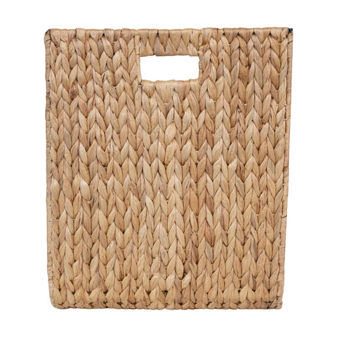 Hand-Woven Water Hyacinth Magazine Holder
