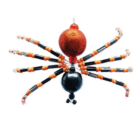 Handmade Glass Beaded Spider, B