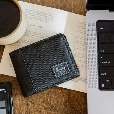 Hank Wallet, Black Tonal - Herschel Supply Co.