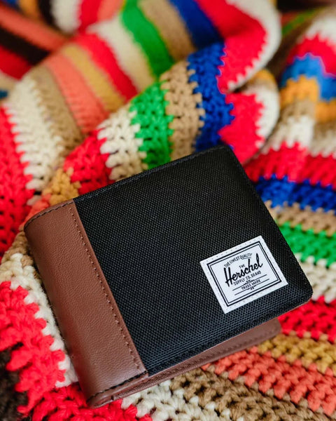 Hank Wallet, Black/Tan - Herschel Supply Co.