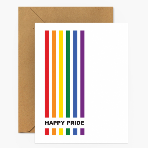 Happy Pride Greeting Card - Footnotes