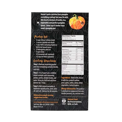 Happy Valley Soup Company - Harvest Lentil Soup