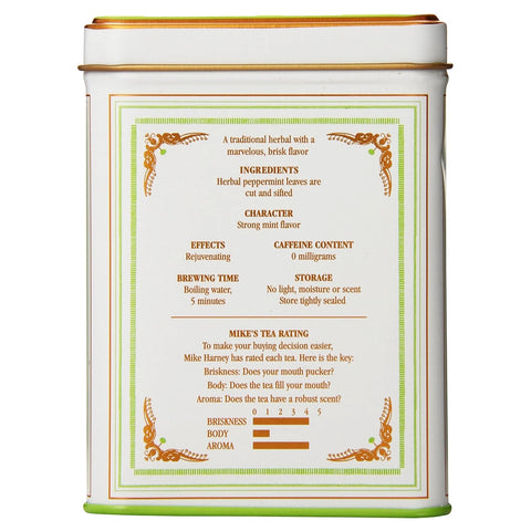 Harney & Sons Peppermint Herbal Tea Tin
