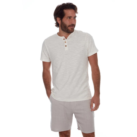 Harry Linen + Cotton Short