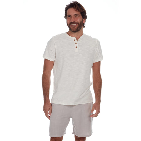 Harry Linen + Cotton Short
