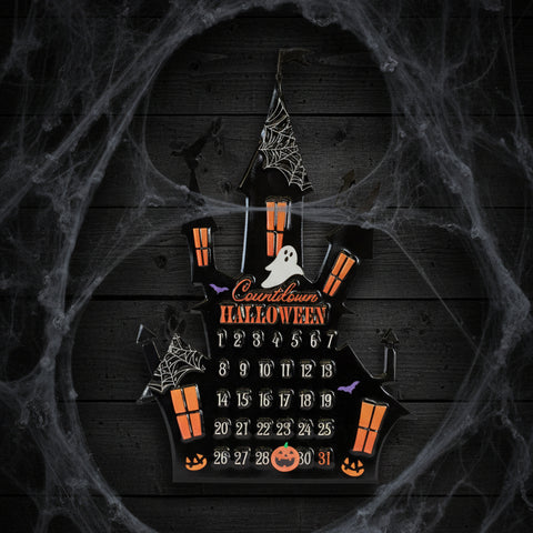 Haunted House Halloween Countdown