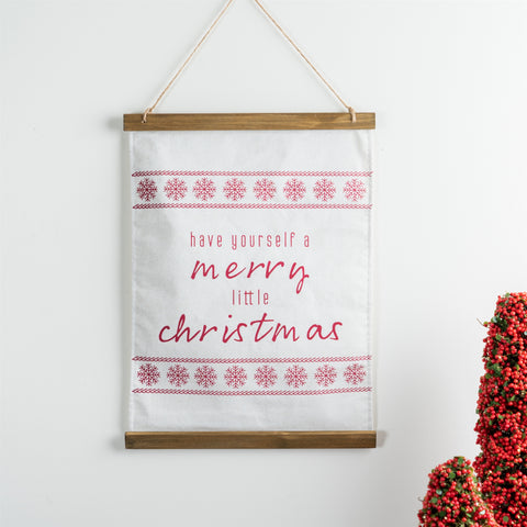 Have Yourself A Merry Little Christmas Banner