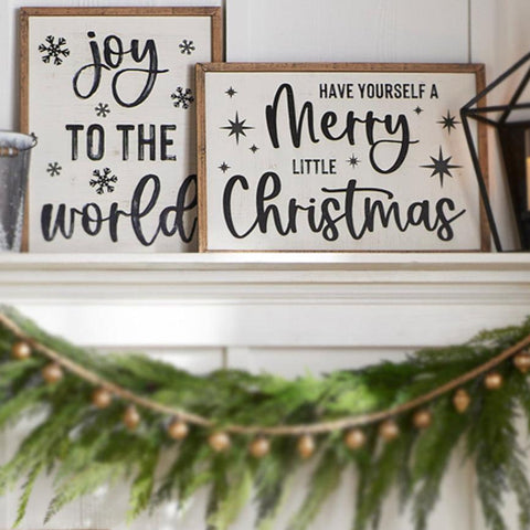 Have Yourself A Merry Little Christmas Framed Wall Art