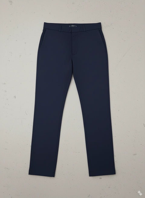 Hawk's Bay Chino Stretch Twill Pants - Navy