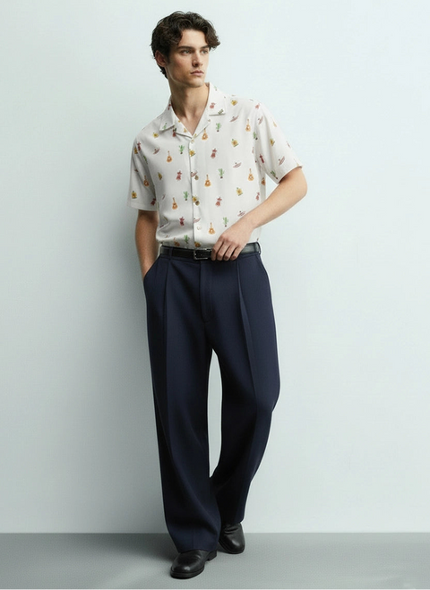 Hawk's Bay Hombre Button-Up