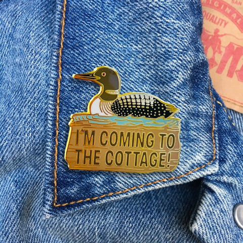 Heated Rivalry I'm Coming To the Cottage! Pin