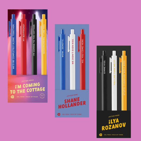 3 Pack Jotter Set - Shane Hollander