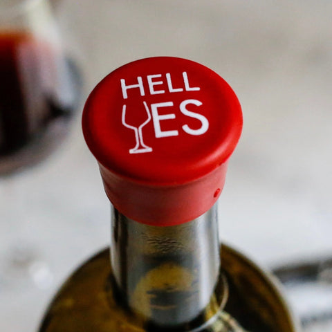 Hell Yes Wine Cap - CapaBunga®