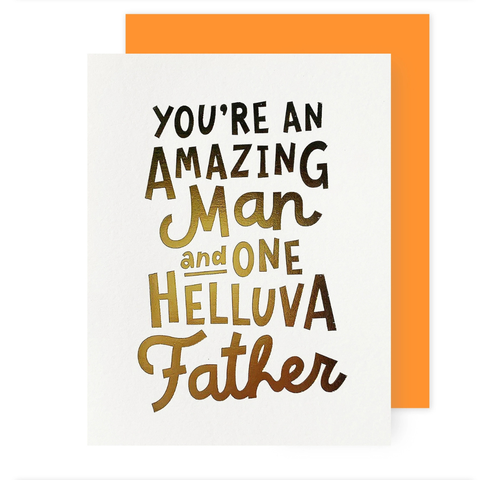 Helluva Father Father's Day Card - The Social Type
