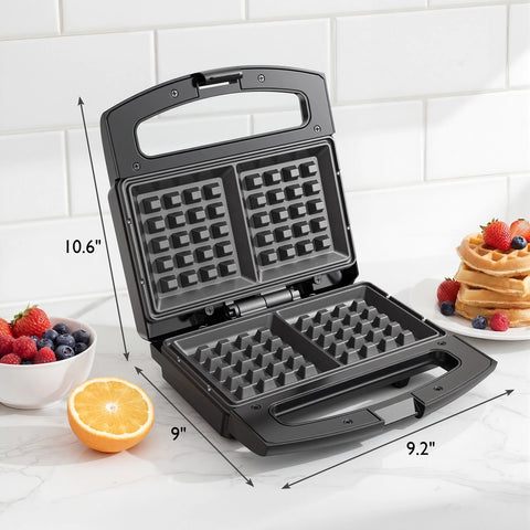 Heynemo 2-Slot Waffle Iron