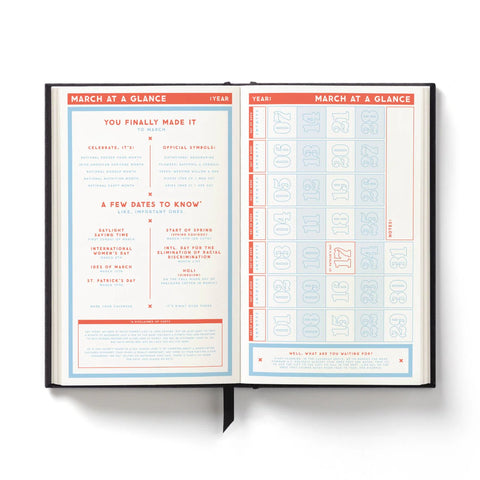 Hidden Agenda Undated Mini Planner