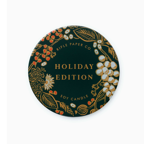 Holiday Edition 3 oz Tin Candle - Rifle Paper Co