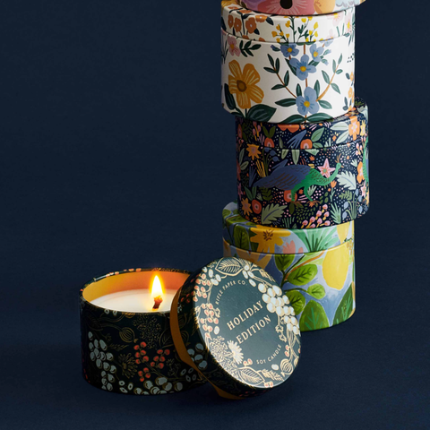 Holiday Edition 3 oz Tin Candle - Rifle Paper Co