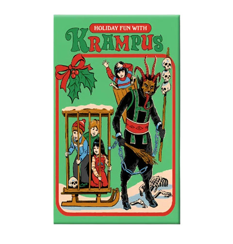 Holiday Fun With Krampus Magnet