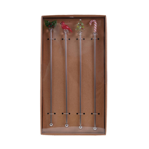 Holiday Icon Cocktail Stirrers