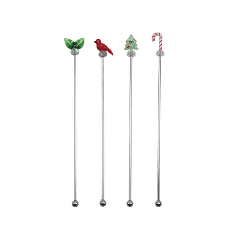 Holiday Icon Cocktail Stirrers