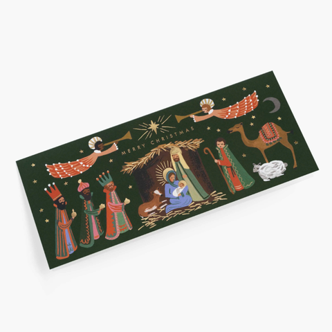 Holiday Nativity No.10 Card - Rifle Paper Co