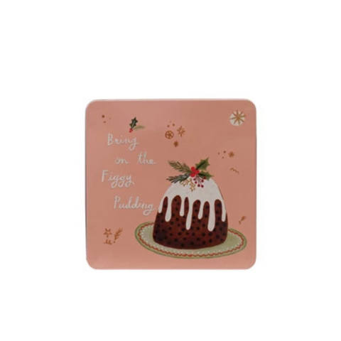 Holiday Treats Embossed Tin - 7"