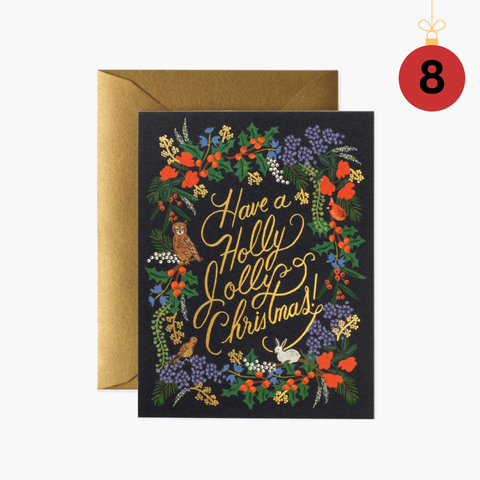 Holly Jolly Christmas Boxed Cards - Rifle Paper Co