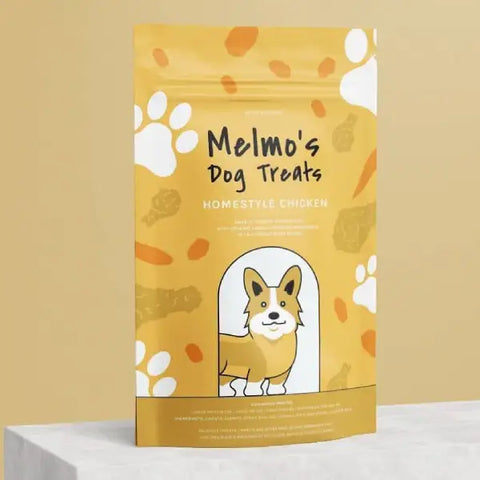 Homestyle Chicken Organic Dog Biscuits - Melmo's Dog Treats