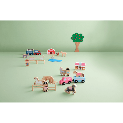 Farm Wood Toy Set