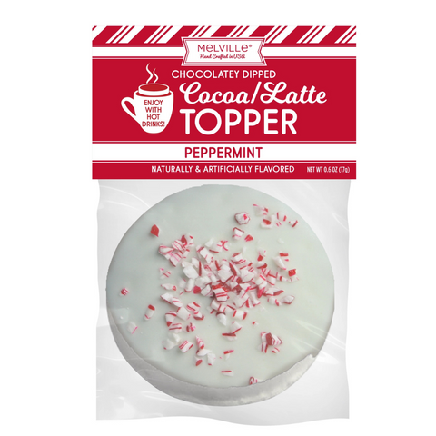 Hot Cocoa Topper - White Chocolate Peppermint Marshmallow