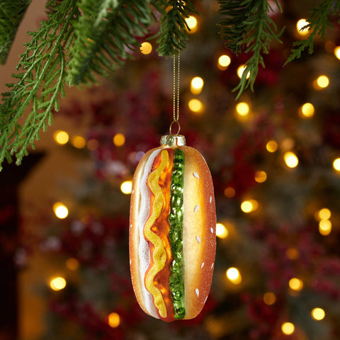 Hot Dog Ornament