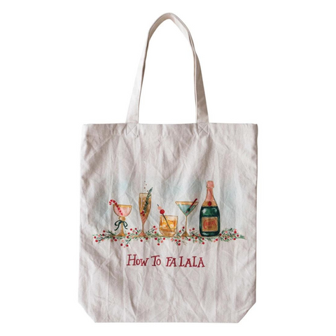 How To FA LA LA Tote Bag