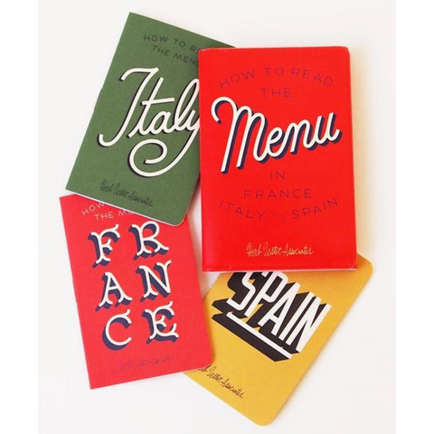 How To Read The Menu In France, Italy, And Spain - Herb Lester Associates