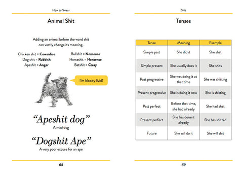 How To Swear: An Illustrated Guide
