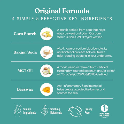 Humble® Black Spruce Original Deodorant - 2.5 oz