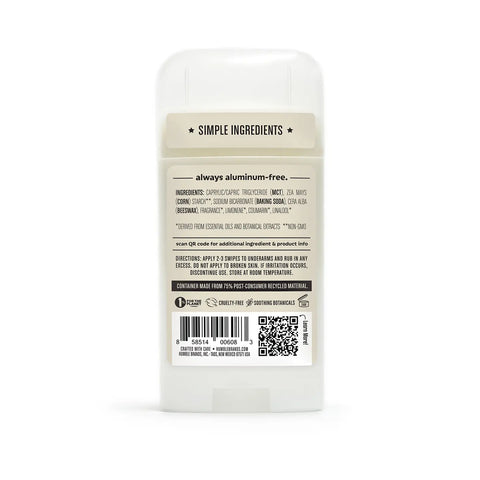 Humble® Palo Santo & Frankincense Original Deodorant - 2.5 oz