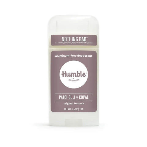 Humble® Patchouli & Copal Original Deodorant - 2.5 oz