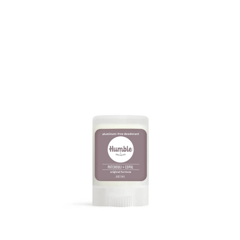 Humble® Patchouli & Copal Original Travel Deodorant - .5 oz