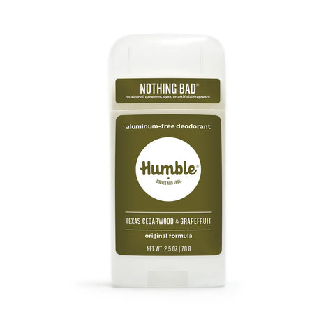 Humble® Texas Cedarwood & Grapefruit Original Deodorant - 2.5 oz