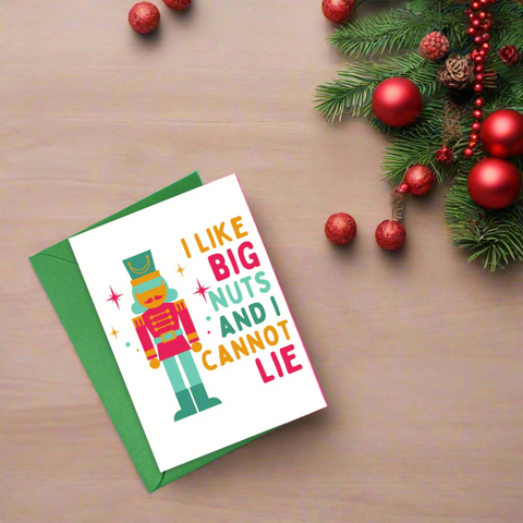 I Like Big Nuts And I Cannot Lie Greeting Card - R Is For Robo