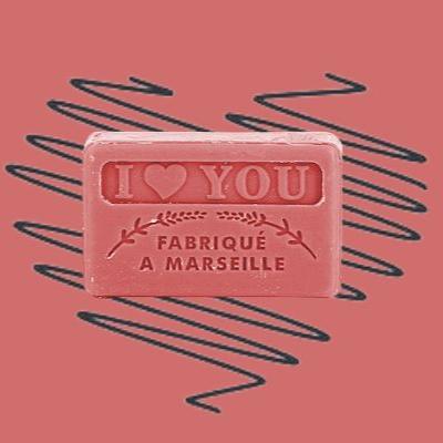 I Love You French Triple-Milled Soap - Made in France