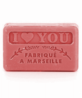 I Love You French Triple-Milled Soap - Made in France