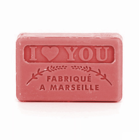 I Love You French Triple-Milled Soap - Made in France