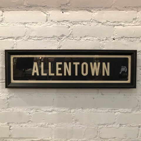 Allentown Street Sign Wall Art - Spicher & Co.